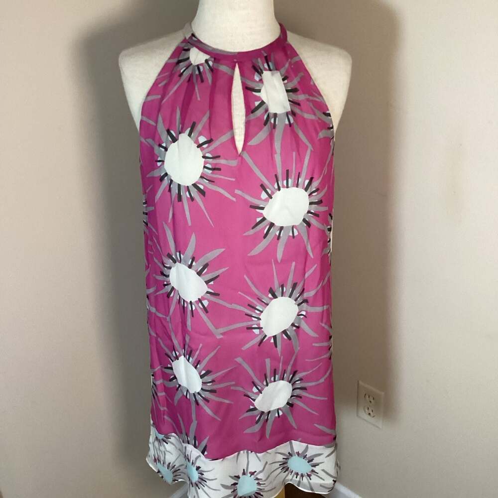 Diane von Furstenberg DVF Silk Halter Dress Size 2 - Picture 1 of 4